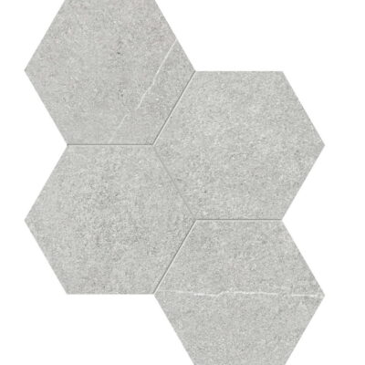 VOLTA Ash Large Hex Mosaic